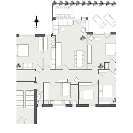 Time Travel, Open-plan Σπίτι διακοπών Μεράνο